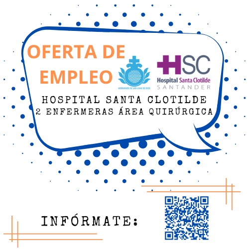📌 El Hospital Santa Clotilde de Santander precisan Enfermeras para el área de Quirúrgica
👉 lc.cx/bmkZZQ  #ofertaEmpleo