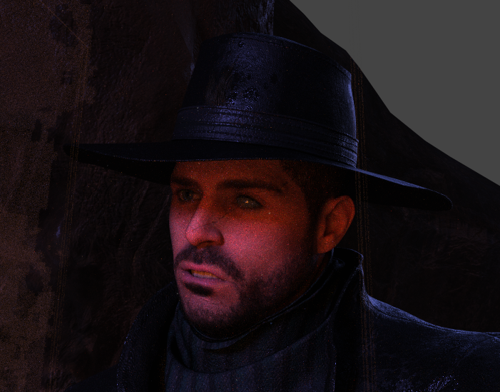 Comic snippet of Cowboy Soap 

Pretty boy..

WIP