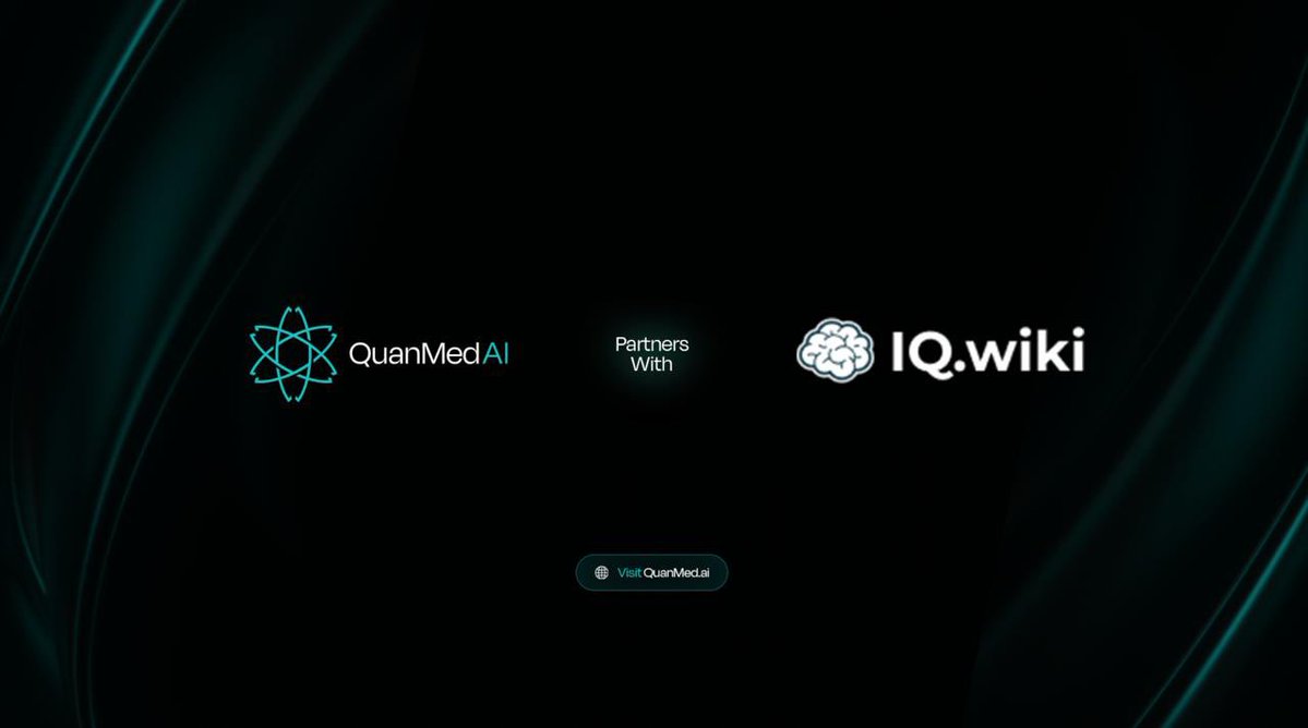 _BSC_HUB's tweet image. ✨ Excited to announce @QuanMed_Ai’s first partnership &amp;amp; integration with AIDEN from @IQAICOM! 🚀 

🌟 QuanMed now features its own detailed wiki page on the largest blockchain encyclopedia 📚 

⚡ This collaboration boosts accessibility of the My DeMed App to the global Web3 &amp;amp;…