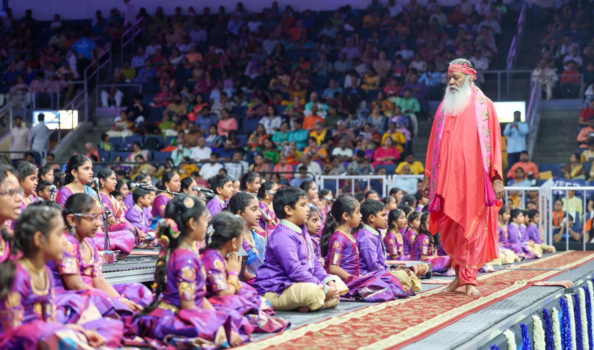 The Gita isn’t just a book — it’s a living breath of dharma.
And that breath flowed across 14 nations in unison.
10,000 voices, one soul, one truth.
Absolutely Always. #GitaMahayajnaGoesWorldwide