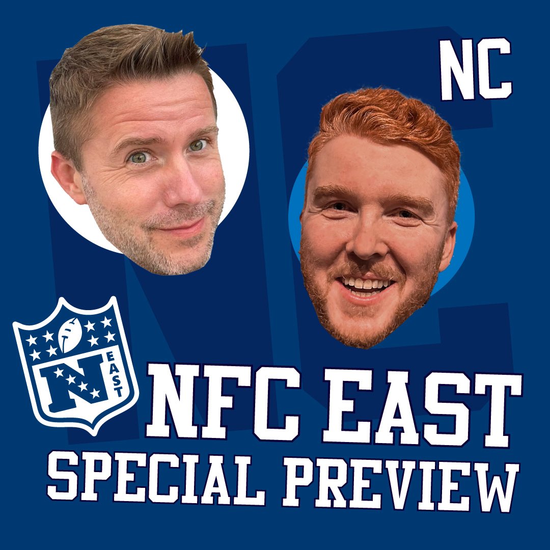 Public Service Announcement! Brand new divisonal preview pod has dropped! Nat &amp; Ben lock into the…..NFC East! Listen &amp; download right here &gt;&gt;linktr.ee/thencshowpod