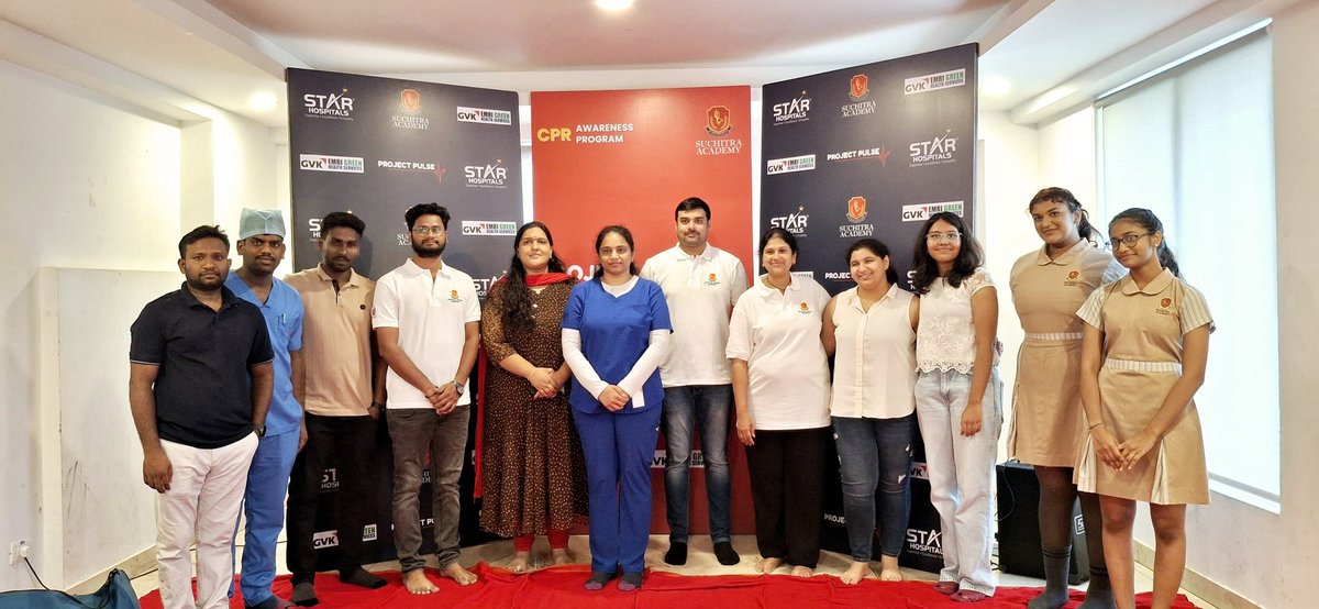 SuchitraAcad's tweet image. First CPR Awareness Session - A Success! 💓 Empowering VB City community with life-saving skills. Every second counts! 🙌 #ProjectPulse #CPRAwareness #SaveALife #SuchitraAcademy #LifeSavingSkills