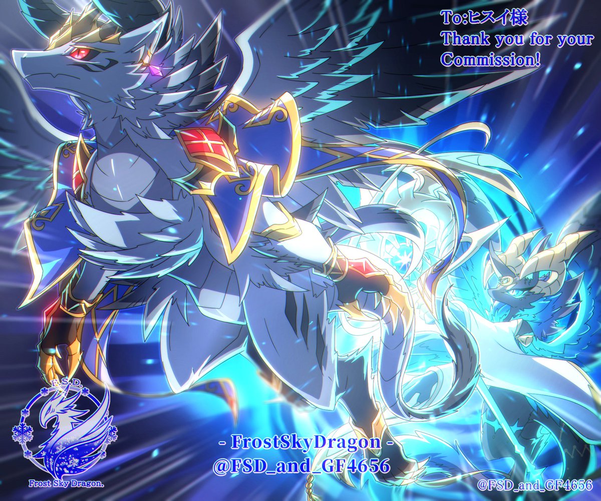 Skeb納品しました!
ご依頼ありがとうございました🐲🐲✨ skeb.jp/@FSD_and_GF465… #Skeb #Commission <a href="/skeb_jp/">Skeb (スケブ)</a>