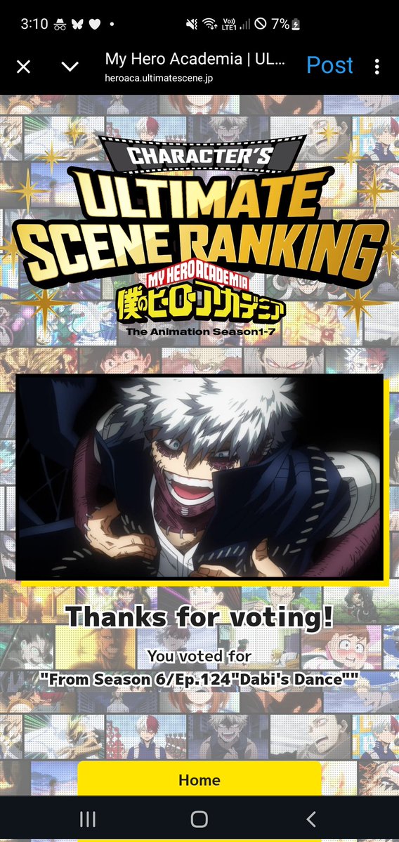 mhastruggletwt's tweet image. Day 2 of ultimate scene ranking: i voted for dabi's dance because no one i mean NO ONE came close to dabi's impact on mainstream media when this chapter dropped HE EVEN OUTTRENDED THE 2020 ELECTIONS