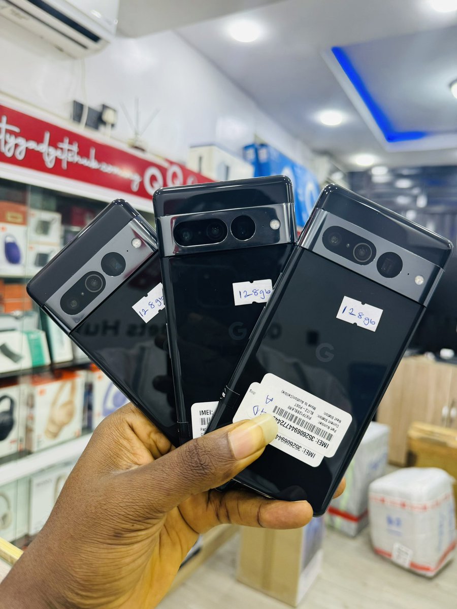 QualityGadgets_'s tweet image. Premium Used Google Pixel 7 Pro 

12gb RAM | 128gb ROM 

Price: ₦430,000 

🛒 Send a DM or 

📞 08169698791 | 💬 08076460107