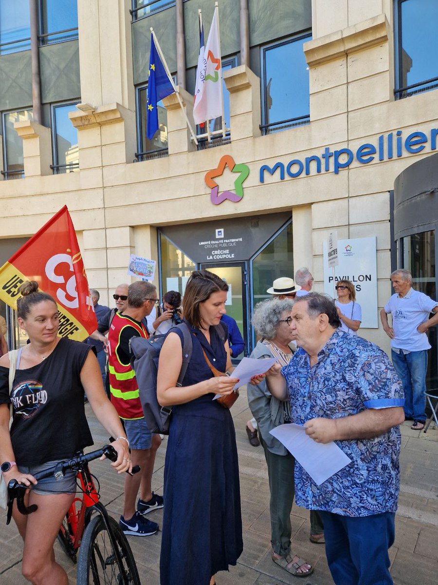 AlenkaDoulain's tweet image. ‼️Énormément de monde un 16 juillet au conseil de #Montpellier

@MDelafosse tente le passage en force en plein été 

Avec une politique antisociale et écocide sur tous les sujets structurants

Déchets
Autoroute
Urbanisme 

Je reste au côté des habitants et porterai leur voix