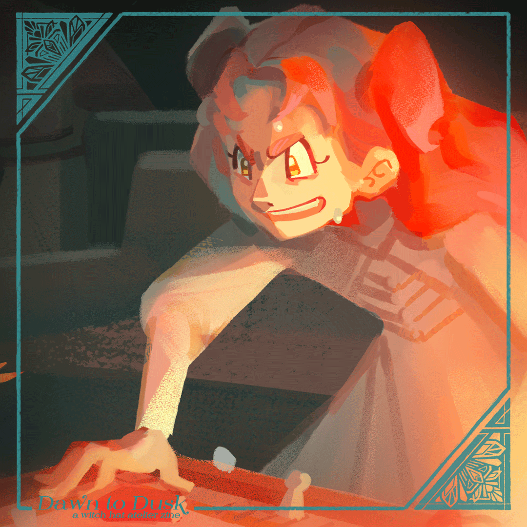 DawnToDuskZine's tweet image. — Page Preview 🌑
Here's a preview of one of the zine's pages created by @jamcubi !
Preorders are open until 7/23, link in our bio! 📷
#Δ帽子 #witchhatatelier