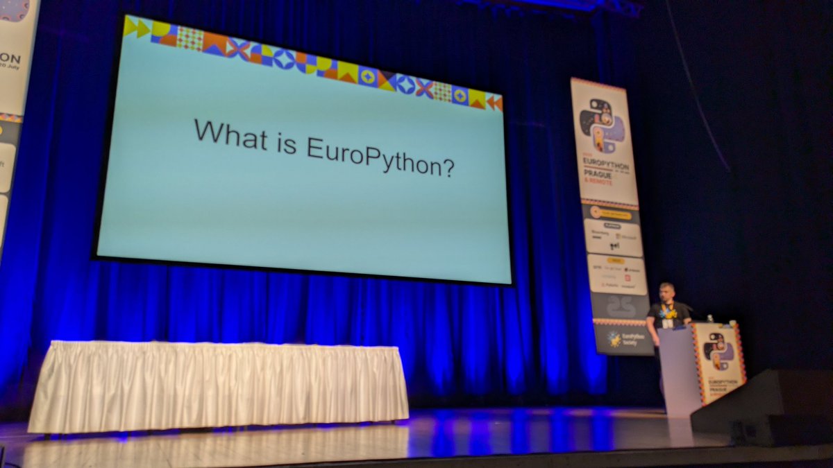 takanory's tweet image. #EuroPython 2025 starts!!