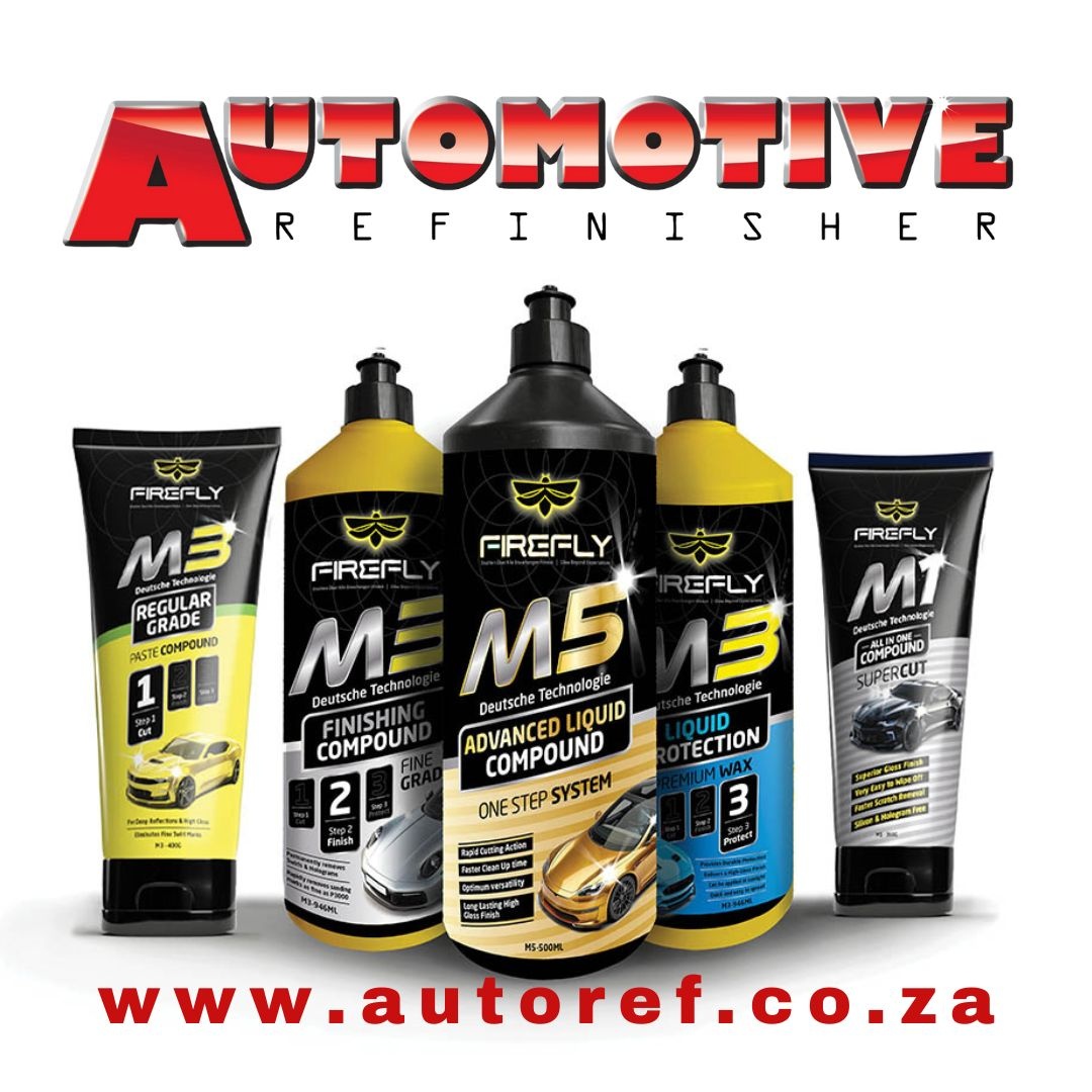 AutoRefZA's tweet image. 🔥 Just launched: Firefly by Luxor Paints – a powerful polishing system for both hand &amp;amp; machine use!
✔️ Speeds up finishing
✔️ Works with all mop types incl. lambswool
📞 Call +27 (0)11 397 6622 for more info
#LuxorPaints #FireflyRange #DetailingTools #AutoCare