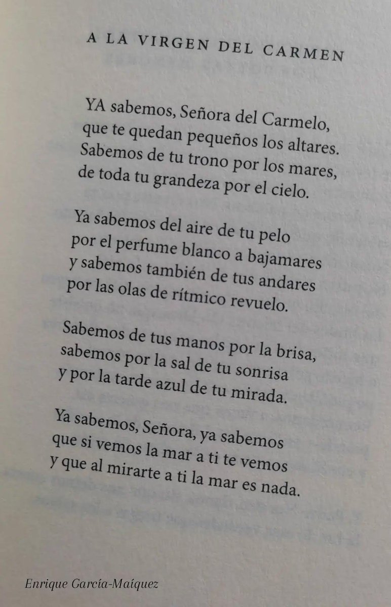 ¡Viva la Virgen del Carmen!