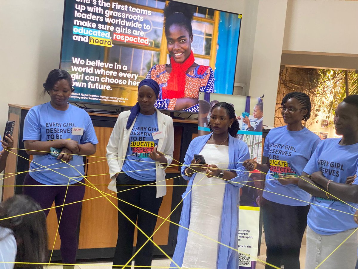 Day 2 🤗, we started our day in style, if not here you are missing out. Am glad we are part. #GirlCenteredAdvancedCertification #GIRLSFIRST <a href="/shesthefirst/">She's the First</a>