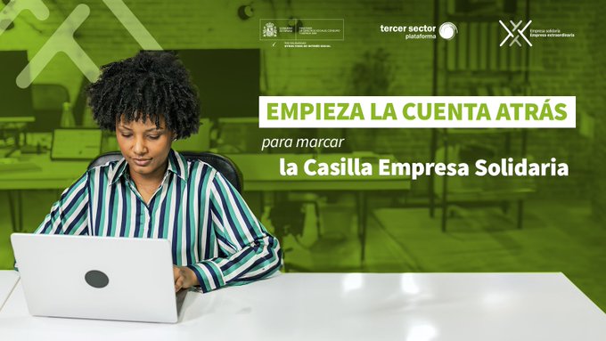 ⏳ ¡Últimos días para marcar la #CasillaEmpresaSolidaria en el #ImpuestoDeSociedades y conseguir el SELLO EMPRESA SOLIDARIA! 
Infórmate aquí 📷 casillaempresasolidaria.es #EsXti