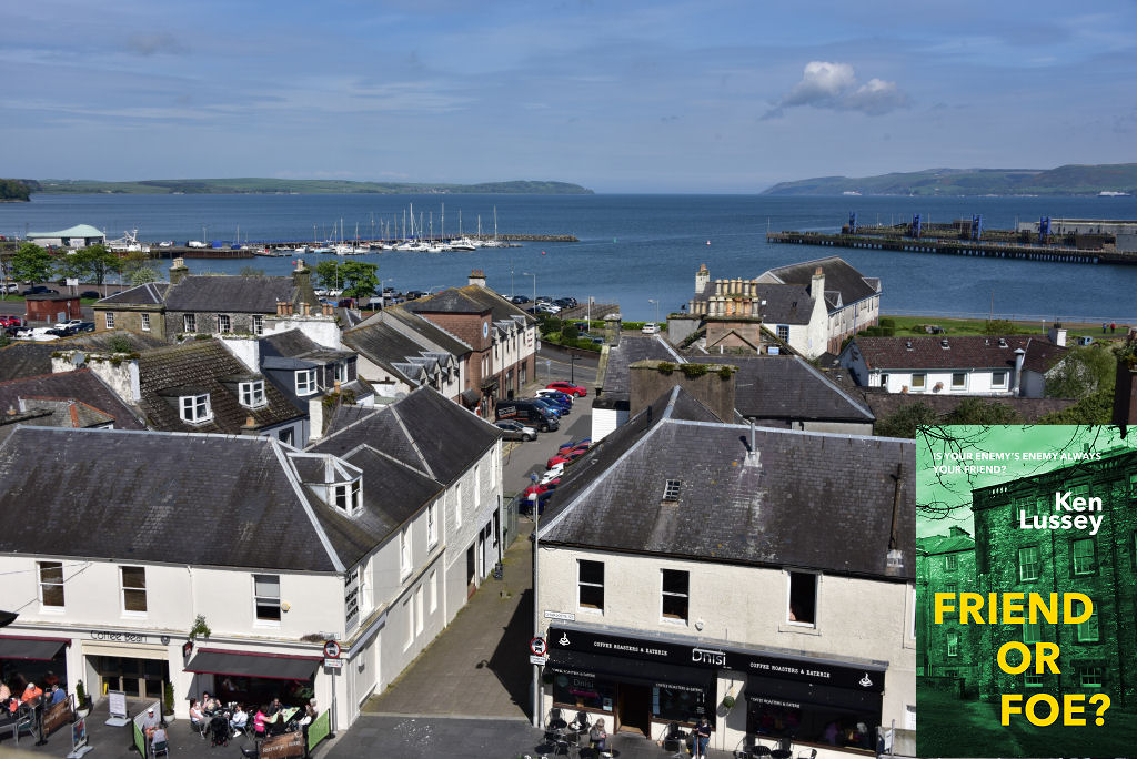 ArachnidPress's tweet image. Just released! ‘Friend or Foe?’ is a fast-paced new thriller set largely in south-west Scotland during World War Two. Stranraer is visited by the central characters at a number of points in the story.
Available as a paperback, Kindle, Kobo or Apple:
arachnid.scot/book-fof/index…