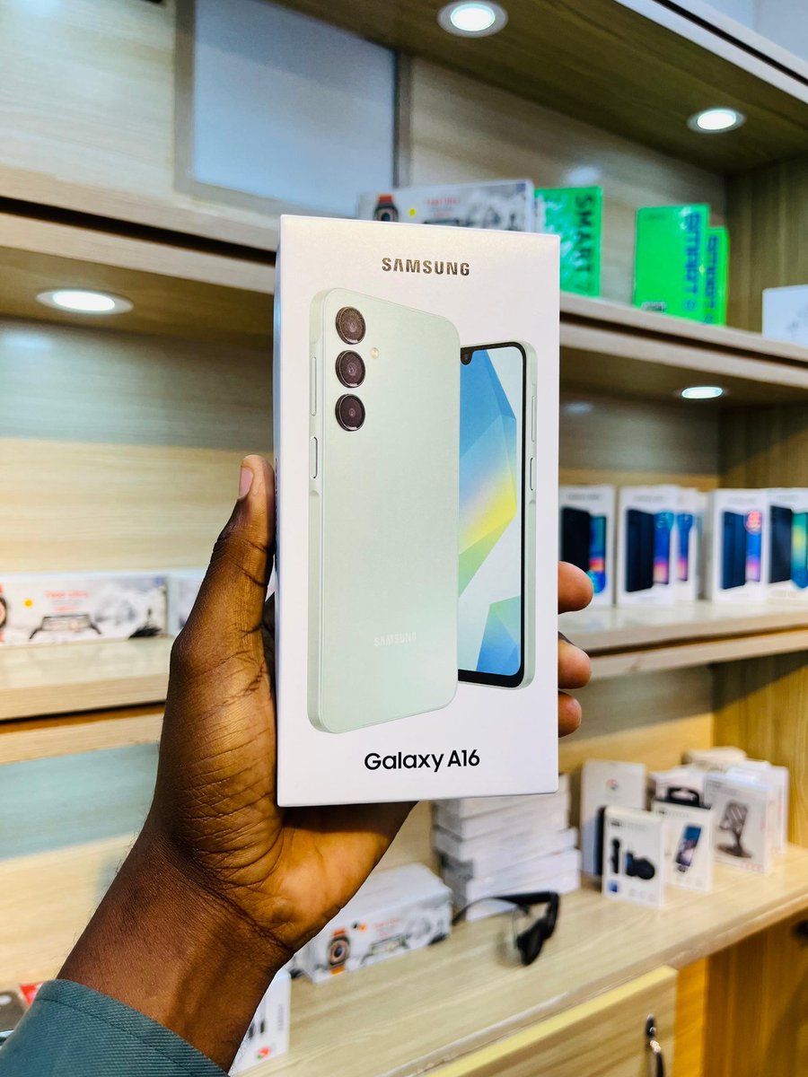 Neema na baraka ziwe nawe 
Good morning 🌞 
Samsung Galaxy A 16 
(4+128 ). 395000 Tsh 
(6+128 ). 450,000 Tsh 

 0653-135872.