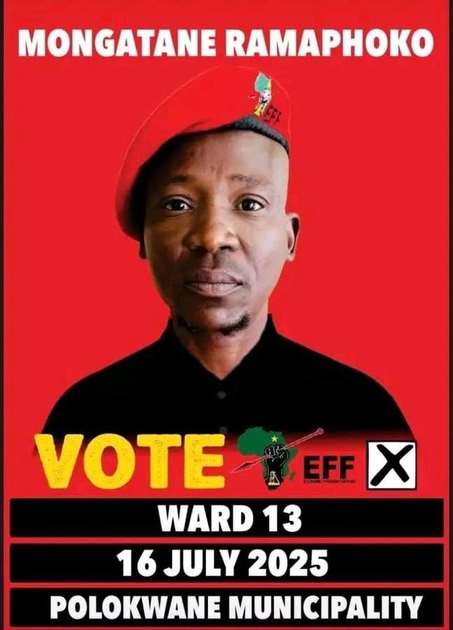 Leon_Trotsky6's tweet image. Community of Ward 13 , lets go and make history again. And represent our people well #EFF12thanniversary #Ward13bi-elections