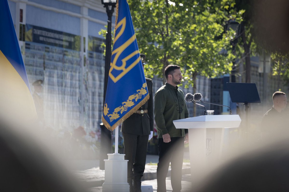 FinlandinUA's tweet image. 🇫🇮Chargé d’Affaires of Finland in 🇺🇦Merja Lahtinen joined President @ZelenskyyUa,diplomats & officials in honoring 🇺🇦 Statehood Day.
Finland reaffirms its steadfast support for Ukraine’s sovereignty,independence& European future. #StatehoodDay #StandWithUkraine
@Ulkoministerio