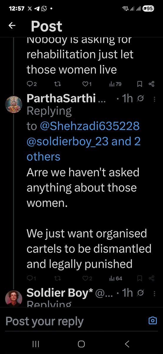 Reverend Insanity_SIFF (@revinsanity108) on Twitter photo Why you can't say one word on women ? <a href="/parathachai/">ParthaSarthi</a>
As long as women would be ready to throw themselves up on men of other religions, there shall exist to be a problem. And we could argue ad nauseam about it. Nothing is going to change. Why you can't say one word on women ? <a href="/parathachai/">ParthaSarthi</a>
As long as women would be ready to throw themselves up on men of other religions, there shall exist to be a problem. And we could argue ad nauseam about it. Nothing is going to change.
