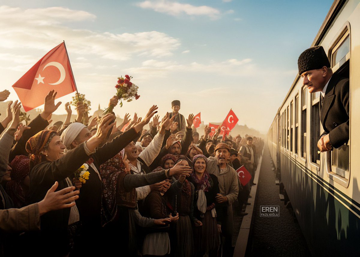 Mustafa Kemal Atatürk'ün her defasında gururla, dış ülkelerin imrenerek bahsettiği #BüyükTürkMilletiyiz ! 🇹🇷

Biz zalimden, alçaktan, haramiden korkmayız!

NE MUTLU TÜRK'ÜM DİYENE!
