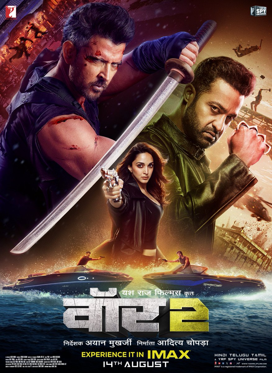 tarak9999's tweet image. The wait ends soon. The war begins… #30DaysToWar2
#War2 only in theatres from 14th August. Releasing in Hindi, Telugu and Tamil.
@iHrithik | @advani_kiara | #AyanMukerji | #YRFSpyUniverse | @yrf