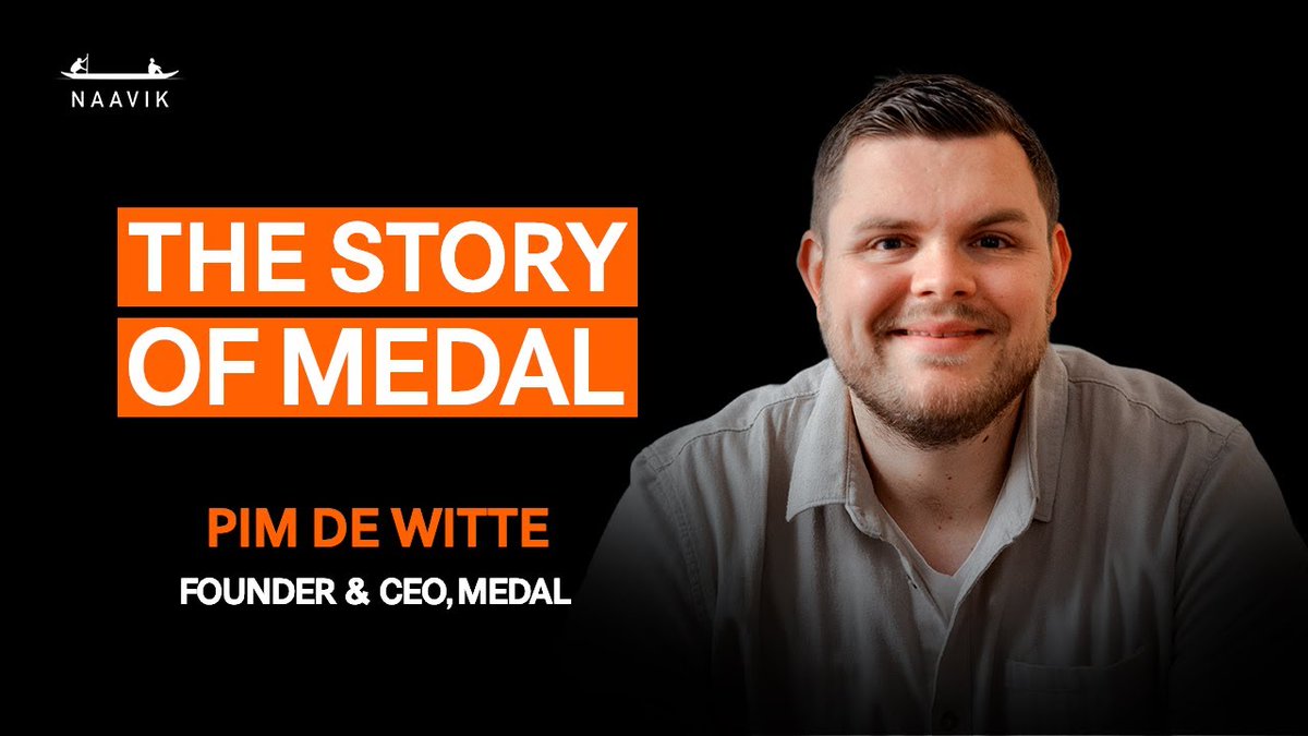 Naavik (@naavik_co) on Twitter photo 🎙️The Story of Medal: Shaping the Future of Gaming Content
In this week's episode <a href="/PimDeWitte/">Pim de Witte</a>, founder and CEO of <a href="/Medal_TV/">Medal</a>, joins <a href="/aaron_bush_/">Aaron Bush</a> to discuss his journey building a leading platform for capturing and sharing gaming moments. 🎙️The Story of Medal: Shaping the Future of Gaming Content
In this week's episode <a href="/PimDeWitte/">Pim de Witte</a>, founder and CEO of <a href="/Medal_TV/">Medal</a>, joins <a href="/aaron_bush_/">Aaron Bush</a> to discuss his journey building a leading platform for capturing and sharing gaming moments.