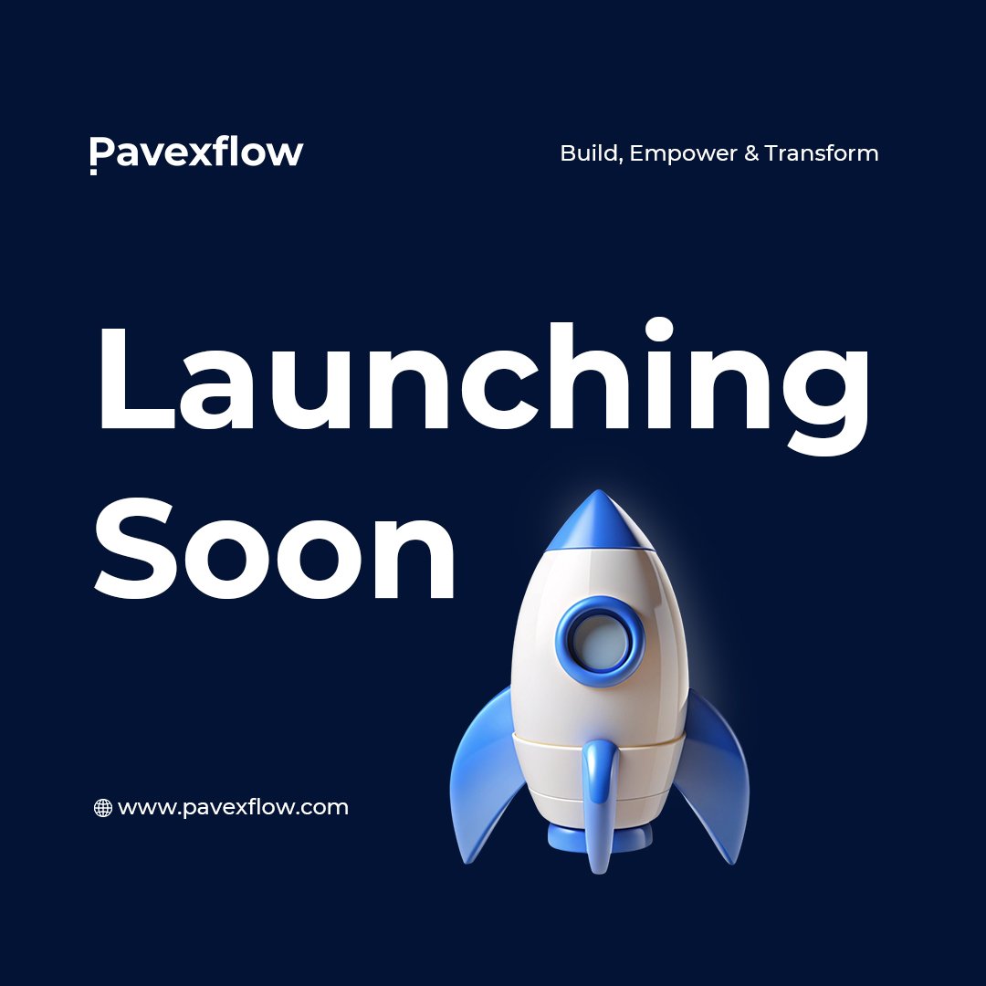 Big news! 🚀

Pavexflow — the all-in-one digital marketing platform — is launching soon!

Built to build, empower, and transform.

Stay tuned at pavexflow.com

#LaunchingSoon #Pavexflow #DigitalMarketing