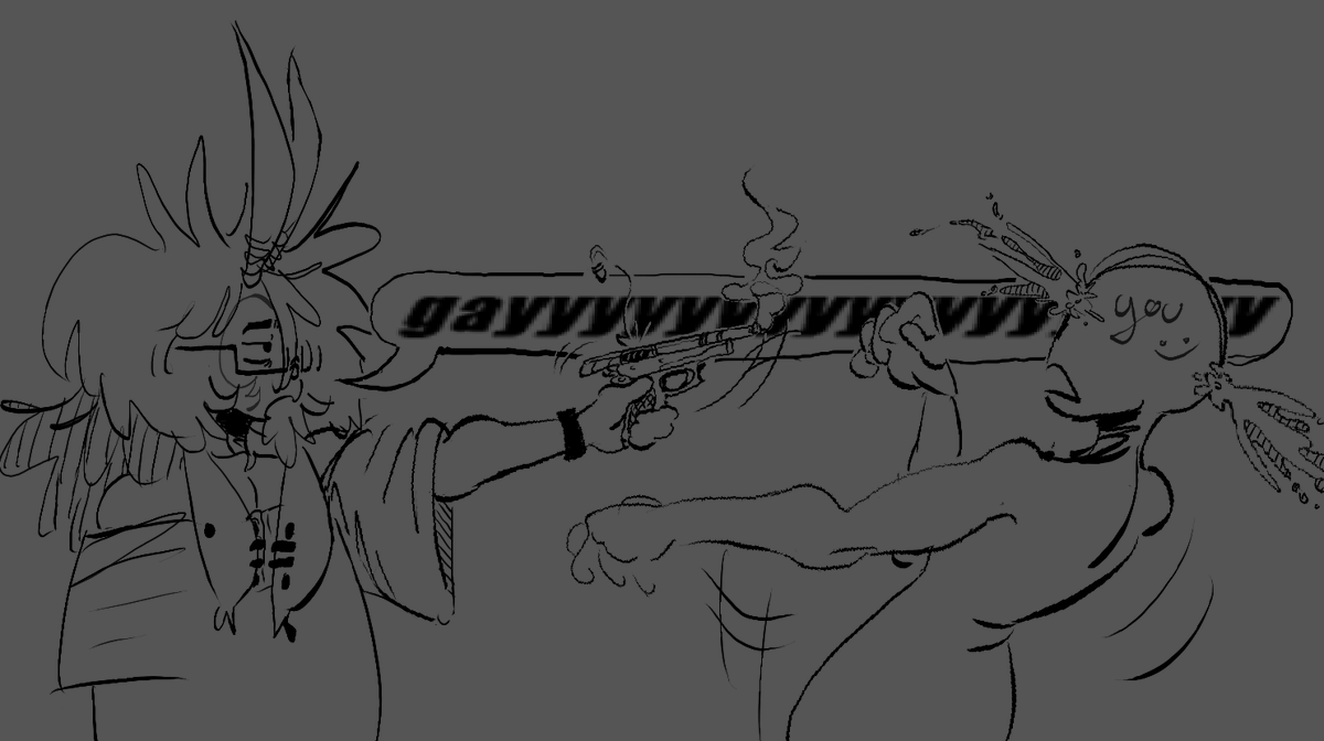 couple drawings of my most recent persona