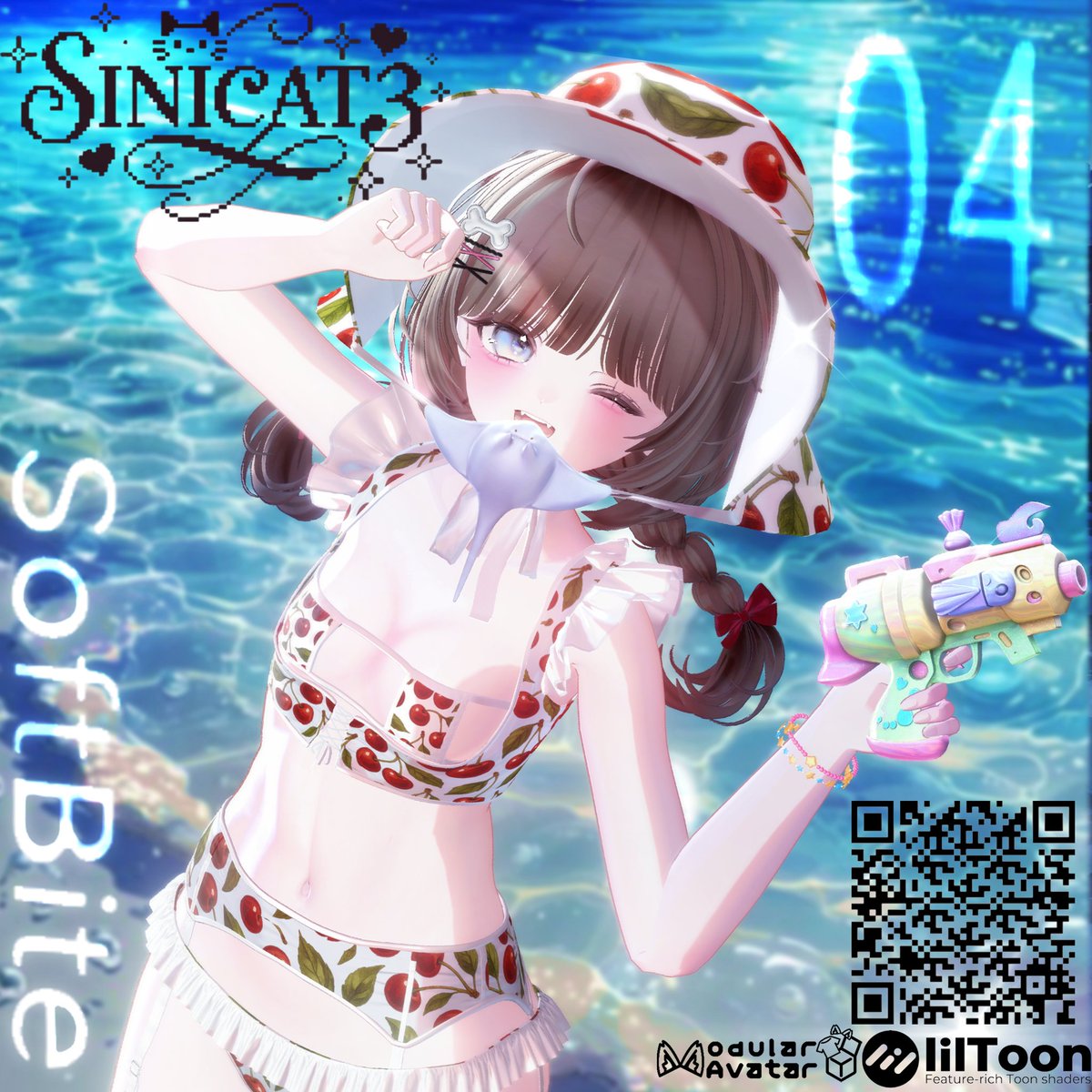 🫧 ！！RT+Follow EVENT！！🫧

📅期間：7/16～7/19
◆賞品：Set 04_♡SoftBite♡ ALL
（🎁!!1 名当選，RT 200 ごと 1 名追加!!🎁）

✦・ 応募要件RT+Follow・✦
◆人数:1名+α
◆応募期間:  7/19 DM 連絡

⚠️DM 受信設定必須，未返信は無効
#booth_pm #VRChat 
xsin3x.booth.pm/items/7186459