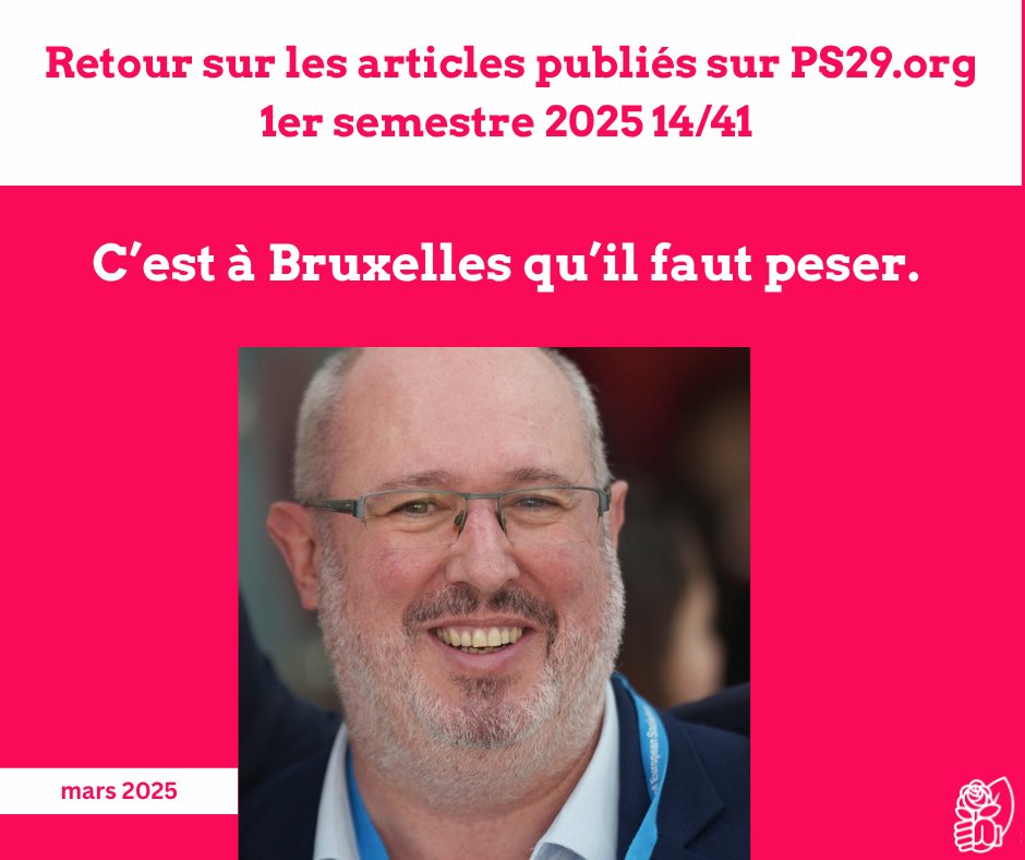 Les socialistes du Finistère (@fede_ps29) on Twitter photo 🚜🇪🇺C’est à Bruxelles qu’il faut peser.
"La future PAC post 2027 se négocie aujourd’hui et il faut y participer or, je trouve que le gouvernement français n’est pas assez présent".
Lire l’interview de <a href="/EricSargiacomo/">Eric Sargiacomo</a> : ps29.org/cap-finistere/… 🚜🇪🇺C’est à Bruxelles qu’il faut peser.
"La future PAC post 2027 se négocie aujourd’hui et il faut y participer or, je trouve que le gouvernement français n’est pas assez présent".
Lire l’interview de <a href="/EricSargiacomo/">Eric Sargiacomo</a> : ps29.org/cap-finistere/…