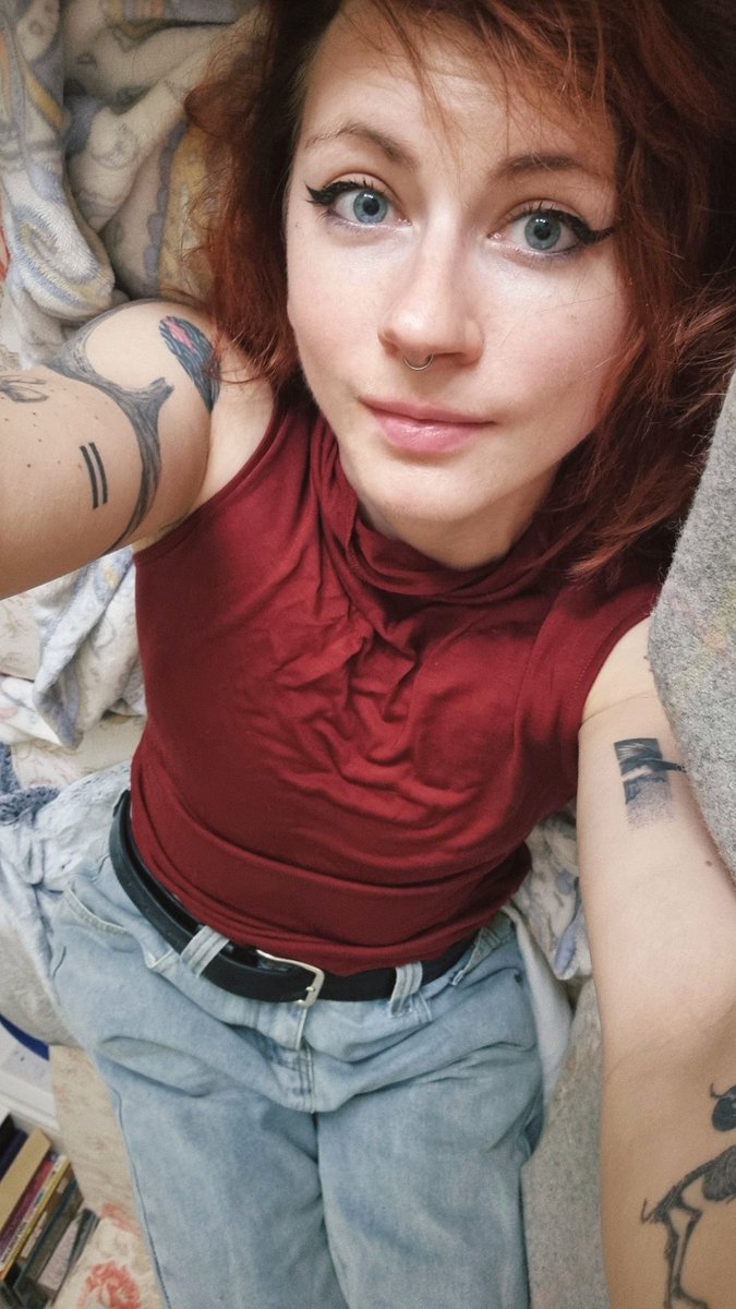 It's a horrible rainy day, wanna just cozy up on the couch with me? 🥰