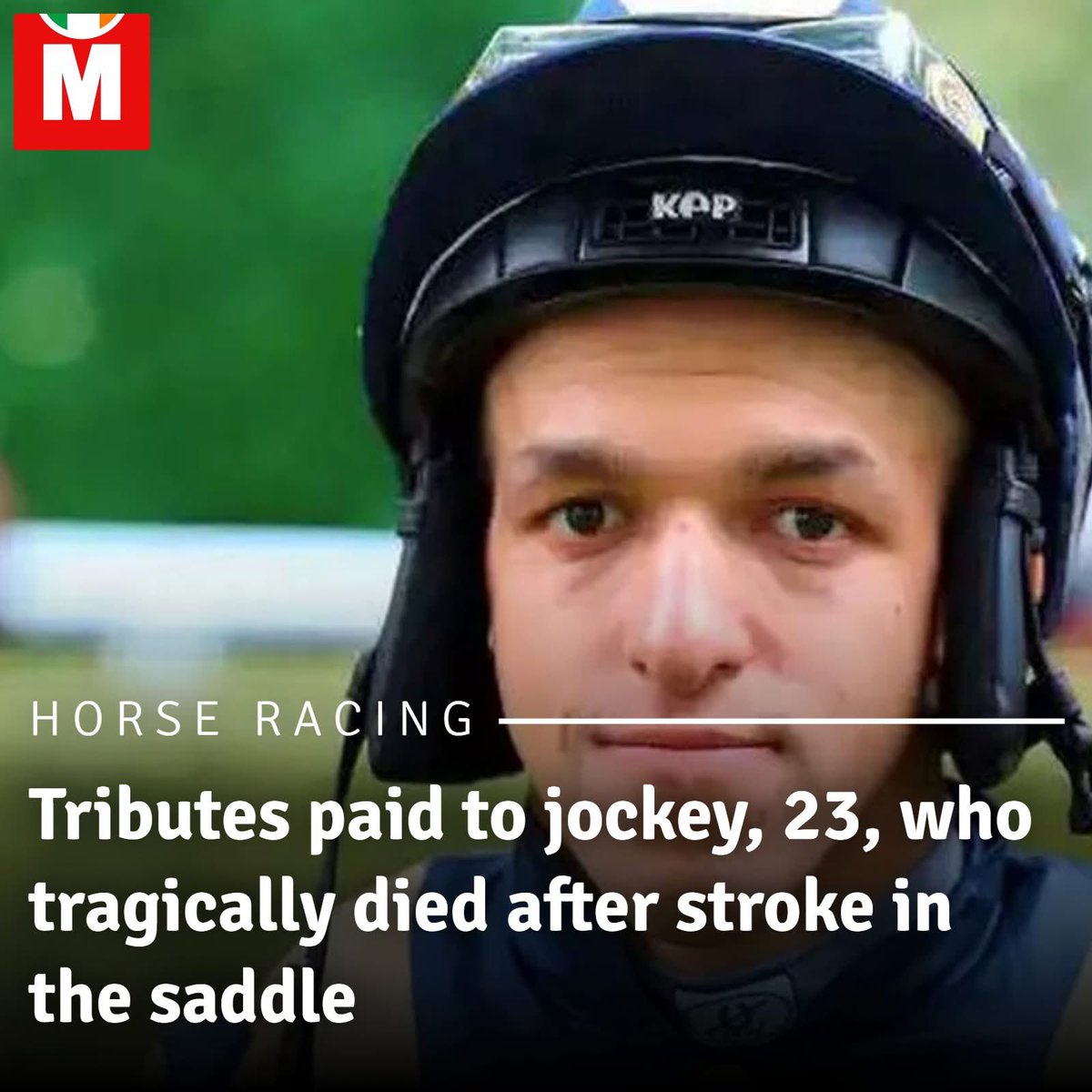 Tributes paid to jockey, 23, who tragically died after stroke in the saddle 🏇

irishmirror.ie/sport/horse-ra…