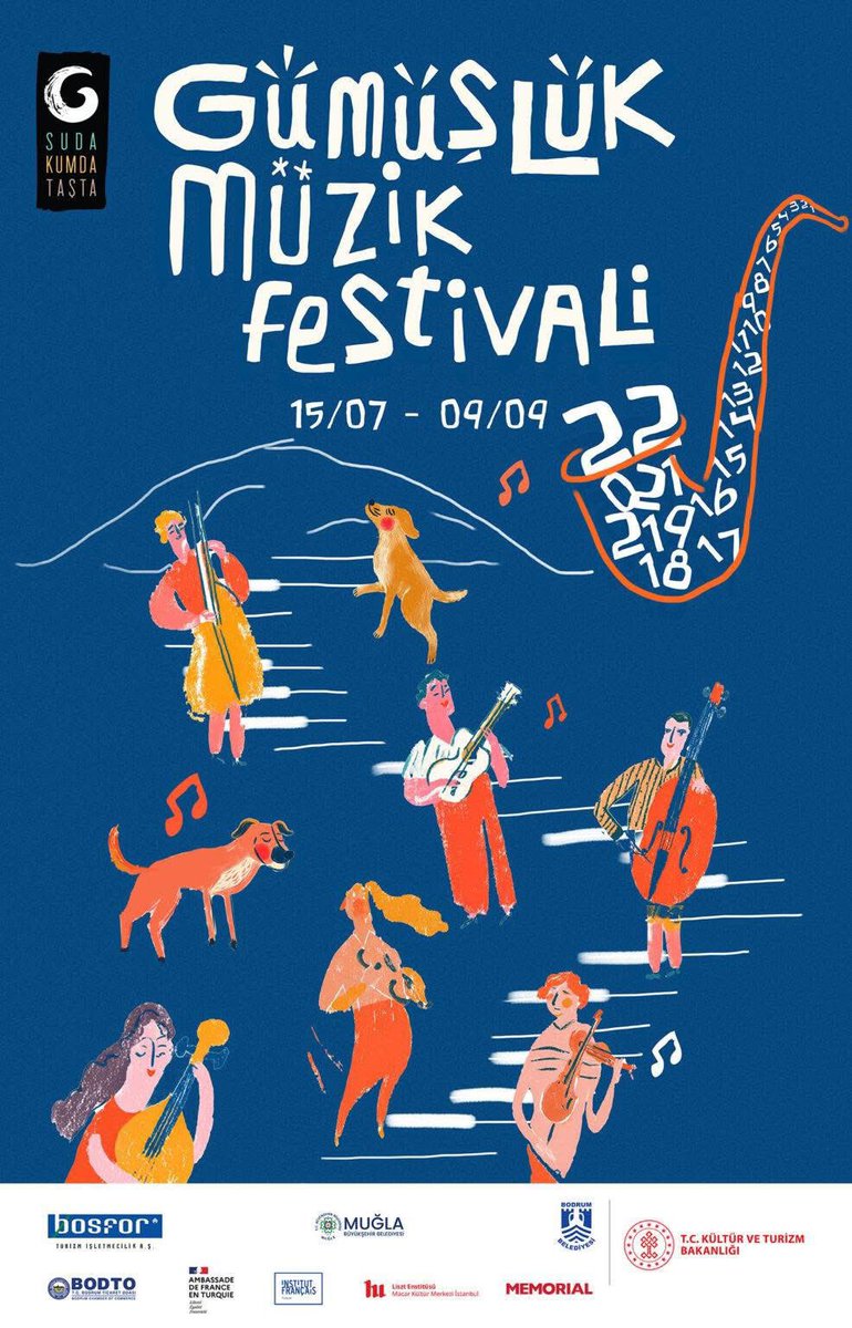 Liszt Enstitüsü Macar Kültür Merkezi (@macarkultur) on Twitter photo Bu yıl da destekçisi olduğumuz <a href="/gumuslukfest/">Gümüşlük Müzik Festivali</a> bugün başlıyor🎶🎵
“Son çivi, ilk nota” temasıyla bugün başlayan ve resmi açılışı ise 27 Temmuz’da Antik Taş Ocağı’nda, Macaristan'ın önde gelen MÁV Senfoni Orkestrası'nın viyolonsel sanatçılarından oluşan "MÁV Cellists" konseriyle Bu yıl da destekçisi olduğumuz <a href="/gumuslukfest/">Gümüşlük Müzik Festivali</a> bugün başlıyor🎶🎵
“Son çivi, ilk nota” temasıyla bugün başlayan ve resmi açılışı ise 27 Temmuz’da Antik Taş Ocağı’nda, Macaristan'ın önde gelen MÁV Senfoni Orkestrası'nın viyolonsel sanatçılarından oluşan "MÁV Cellists" konseriyle