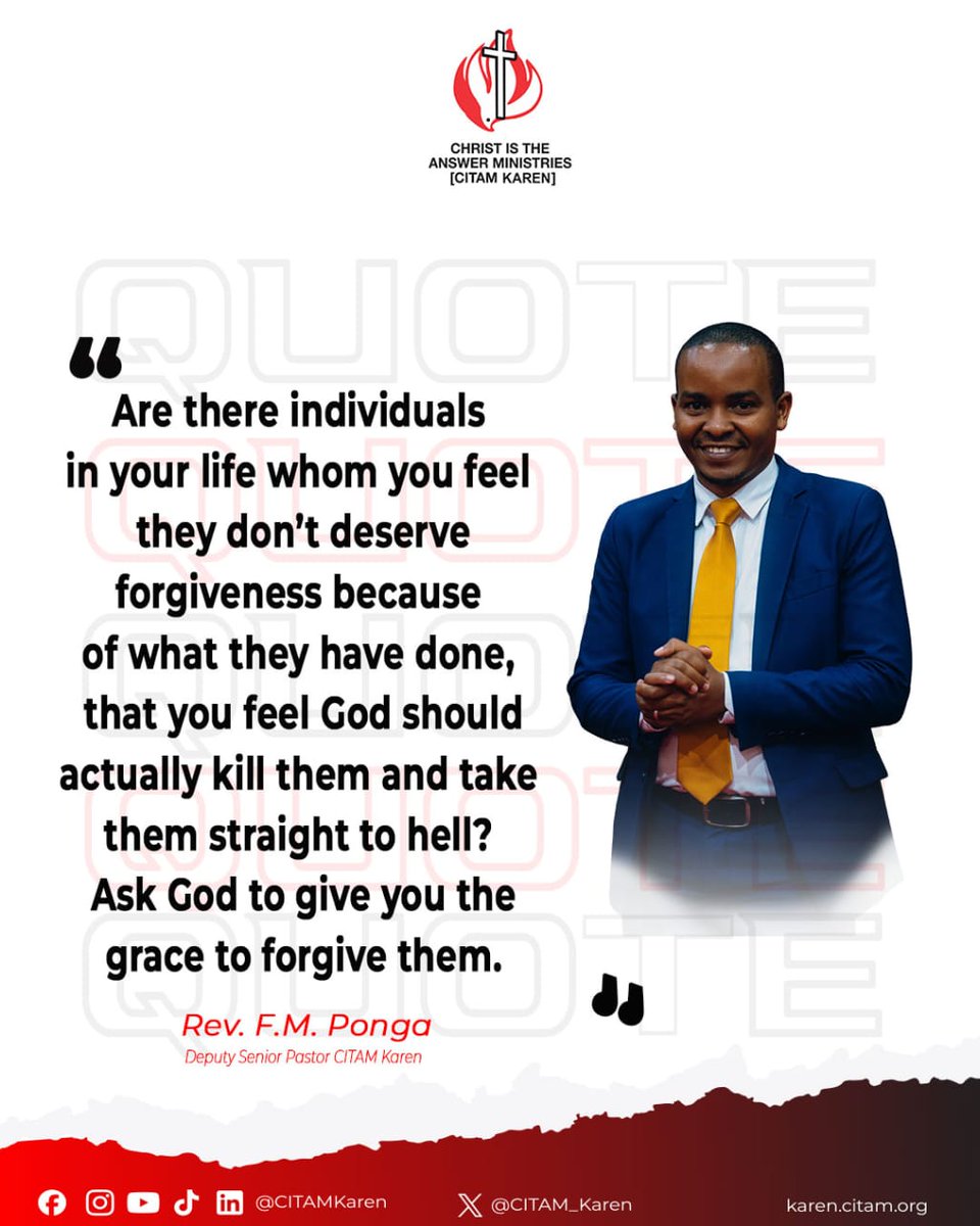 #ForgivenessAndReconciliation
<a href="/CITAM_Karen/">CITAM Karen</a>