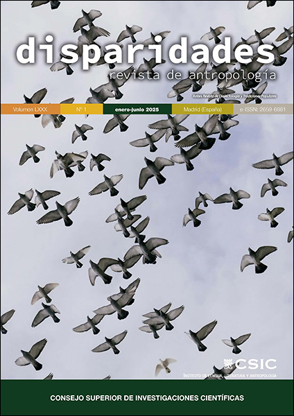 CCHS_CSIC's tweet image. Nuevo vol de &quot;Disparidades&quot;, publicación sobre las contribuciones innovadoras en antropología
▶️Publicación que valora las contribuciones innovadoras, entendida en un sentido teórico y metodológico amplio y plural
@ILLA_CSIC @EditorialCSIC 
cchs.csic.es/es/article/dis…
