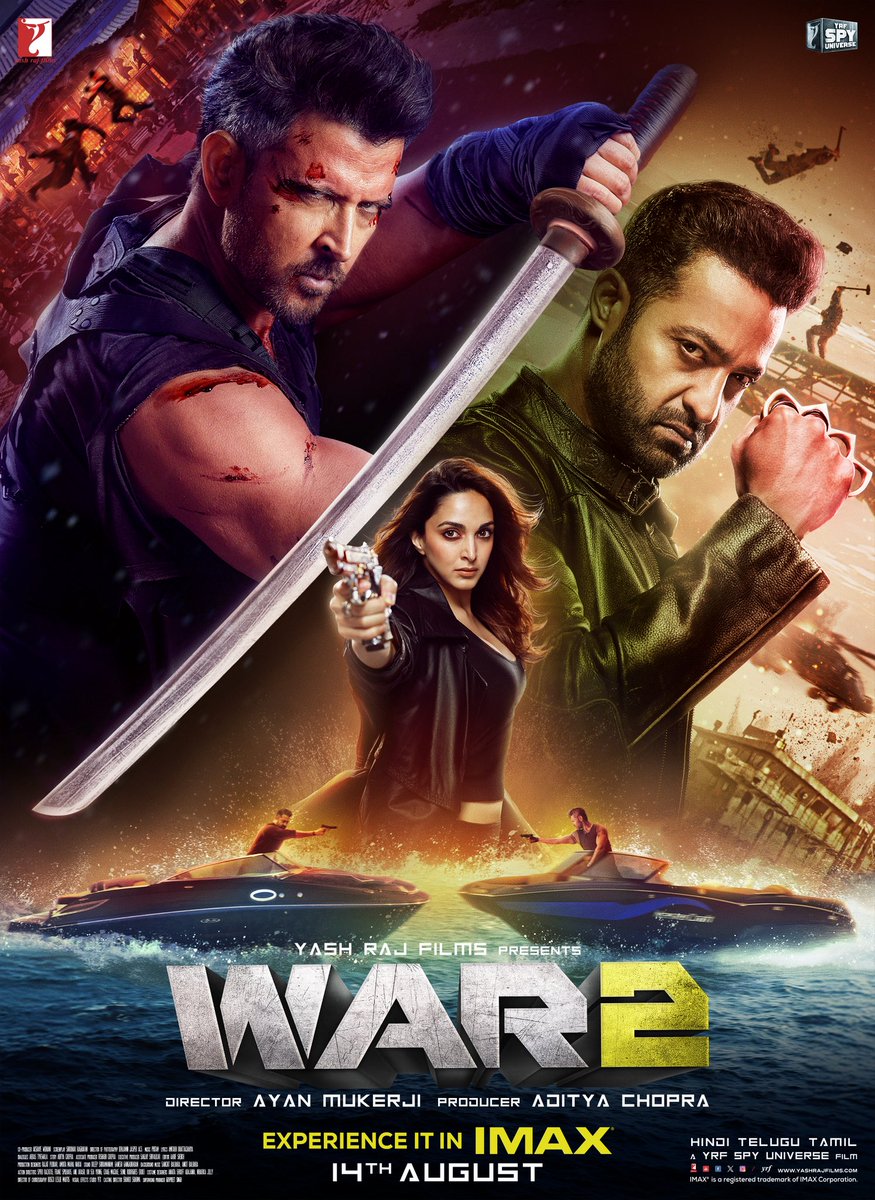 #30DaysToWar2 let's go guys hype shouldn't die till 14 August 
#War2 is coming with a storm

#30DaysToWar2