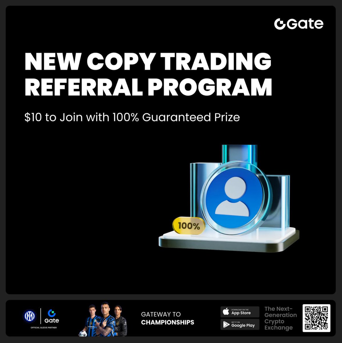 🔥 Giao Dịch Sao Chép 10$ = Đảm Bảo Nhận Thưởng 100%!

💰 Mời Bạn Bè Để Nhận 1.000$ &amp; Chia Sẻ Quỹ Thưởng 5.000$

🔗 Tham Gia Ngay →：gate.com/campaigns/1516