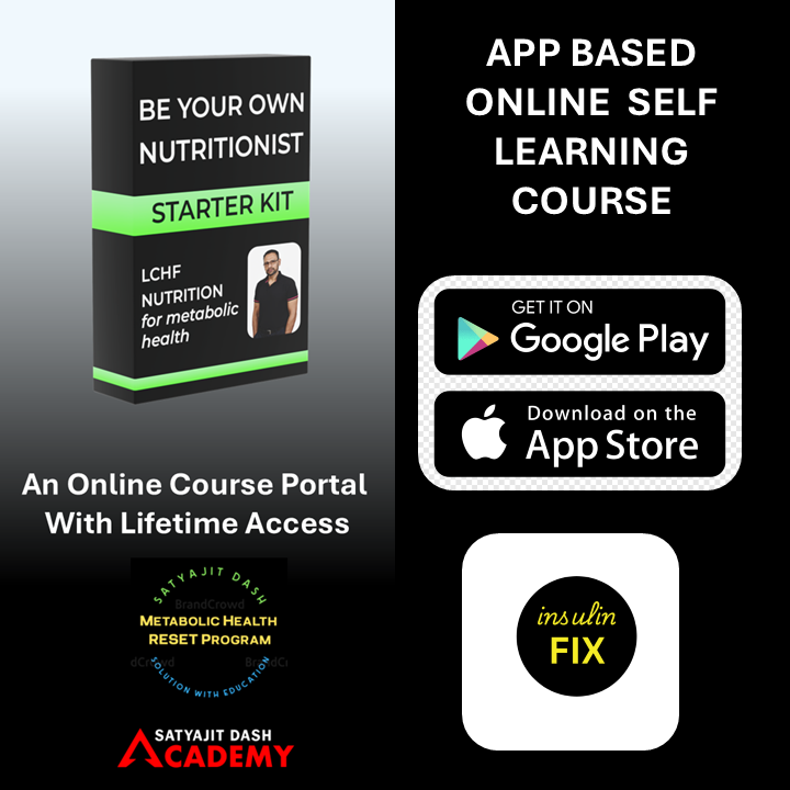dsatyajit's tweet image. LCHF Nutrition & Metabolic Health RESET Crash Course.
Explore more : satyajitdash.com/mhrcourse
Buy the Course : academy.satyajitdash.com/web/lite/store…