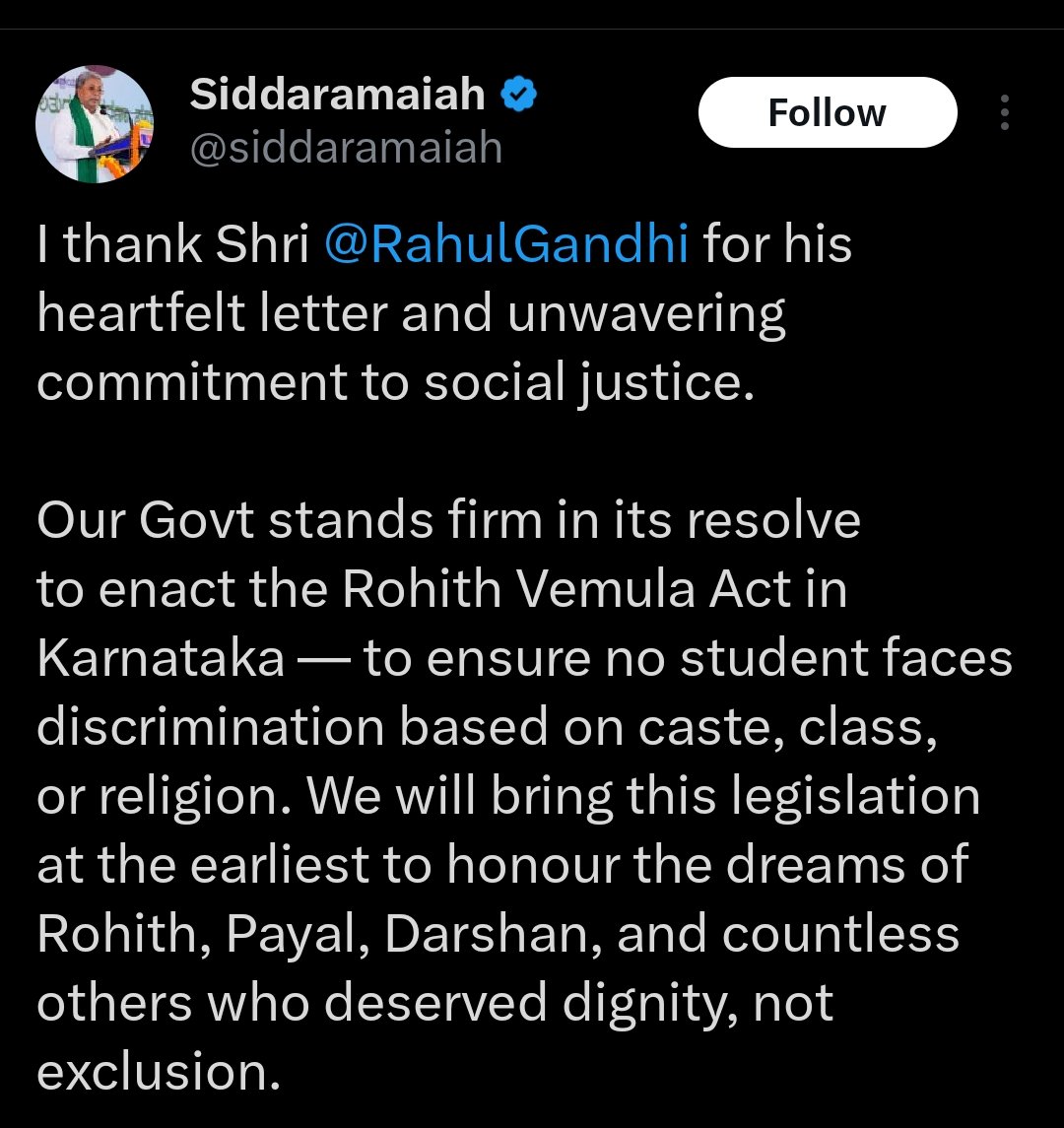 These politicians will not stop till this country is fully destroyed by killing merit through "reservation" and/or caste politics.