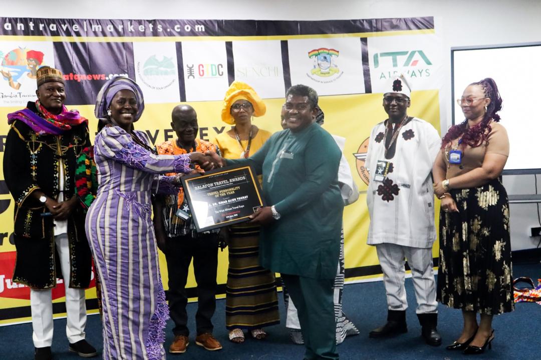 ECOWAS President H.E. Dr. Omar Alieu Touray Named West African Travel Personality of the Year 2025 at Accra Weizo, Ghana
atqnews.com/tourism-ecowas…