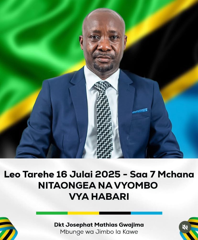 Saa SABA MCHANA hakikisha unamsikiliza BISHOP GWAJIMA.

TUTAKUWEPO🫵🏾😎