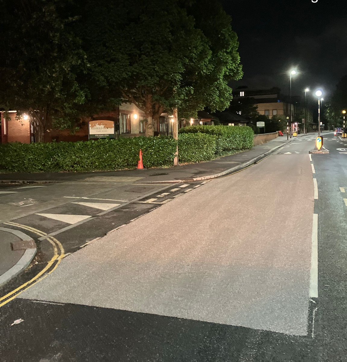 Hounslow Highways (@hounslowhways) on Twitter photo 🚧 Safety First! High Friction Surfacing (anti-skid) has been reinstated on St John’s Road at the approach to the zebra crossing near Grainger Road, Isleworth. Drive safe and stay alert! 🚗💨
#HounslowHighways #RoadSafety #Isleworth
<a href="/LBofHounslow/">Hounslow Council</a> 🚧 Safety First! High Friction Surfacing (anti-skid) has been reinstated on St John’s Road at the approach to the zebra crossing near Grainger Road, Isleworth. Drive safe and stay alert! 🚗💨
#HounslowHighways #RoadSafety #Isleworth
<a href="/LBofHounslow/">Hounslow Council</a>