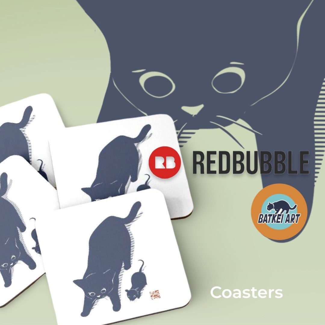 BATKEIART's tweet image. 🐱✨🐭 "Standing Black Cat And Mouse" Coasters (Set of 4) for Sale by BATKEI | Redbubble
@redbubble #redbubble #batkei #coaster #gift
redbubble.com/i/coasters/Sta…