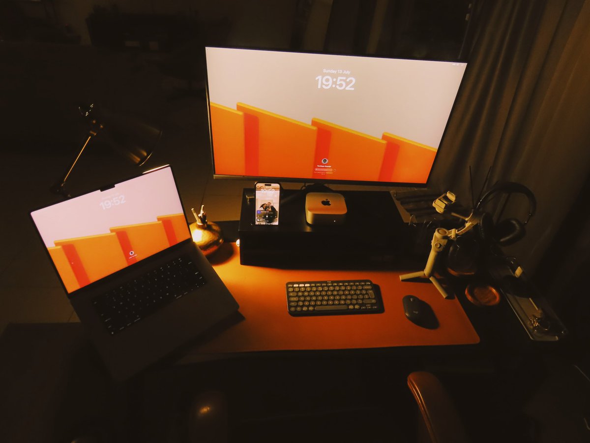 Getting back to it. The m4 mini has been a great addition to my station and I’m relishing every bit of the experience.