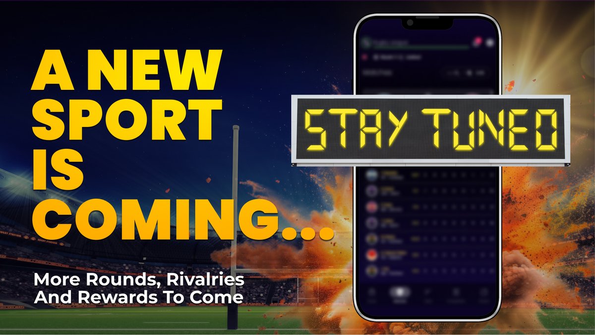 GamedaySquad's tweet image. Something big is coming to GameDay Squad… 👀 a brand new sport is landing soon. Trust us, you won’t want to miss the announcement next week!

Any guesses what it could be? 🔍

#GDSFantasy #Fantasysports #newsport #comingsoon