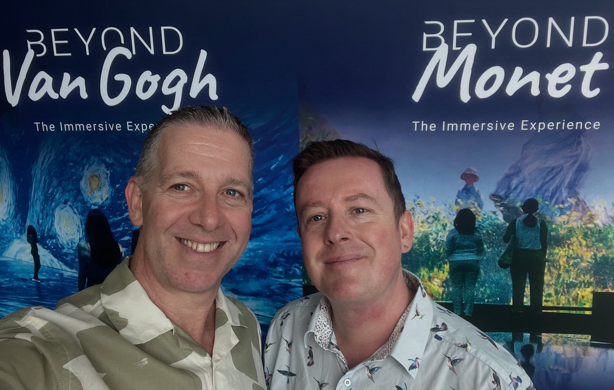 MANCTHEATRICAL's tweet photo. Some photos from #BEYONDMONET @yourECL Press Night on Tuesday this week. A dreamy Monet space awaits you. It reminded me of the Robin Williams 90’s Film - ‘WHAT DREAMS MAY COME’. There’s a great intro space, immersive main space, instgrammable GIVERNY Lilly garden @BillElms 4**** https://t.co/XE5PX6cziZ