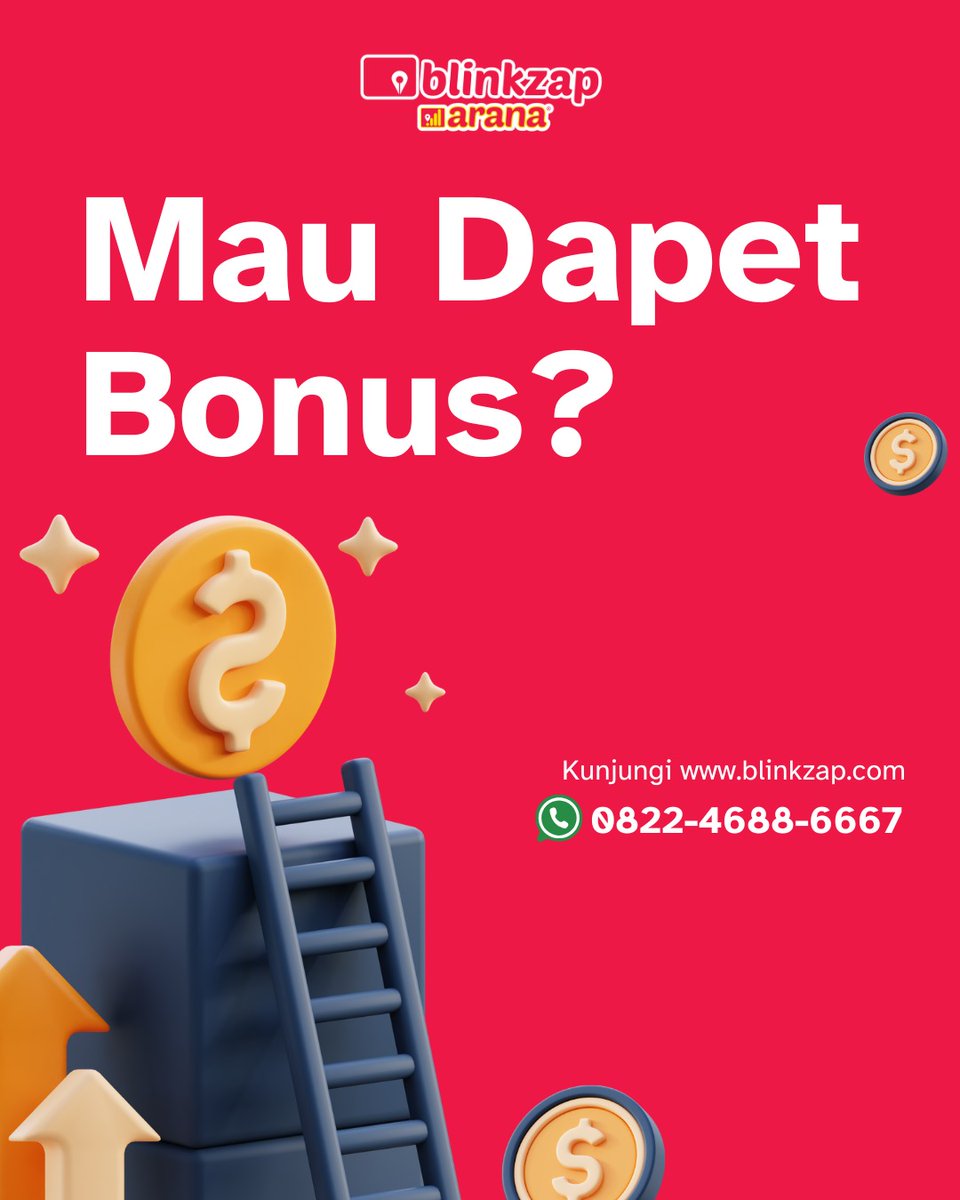 blinkzap's tweet image. Bonus cuma-cuma ? Bisa banget !! Cukup belanja di blinkzap.com, duduk manis dan nikmati bonusnya.