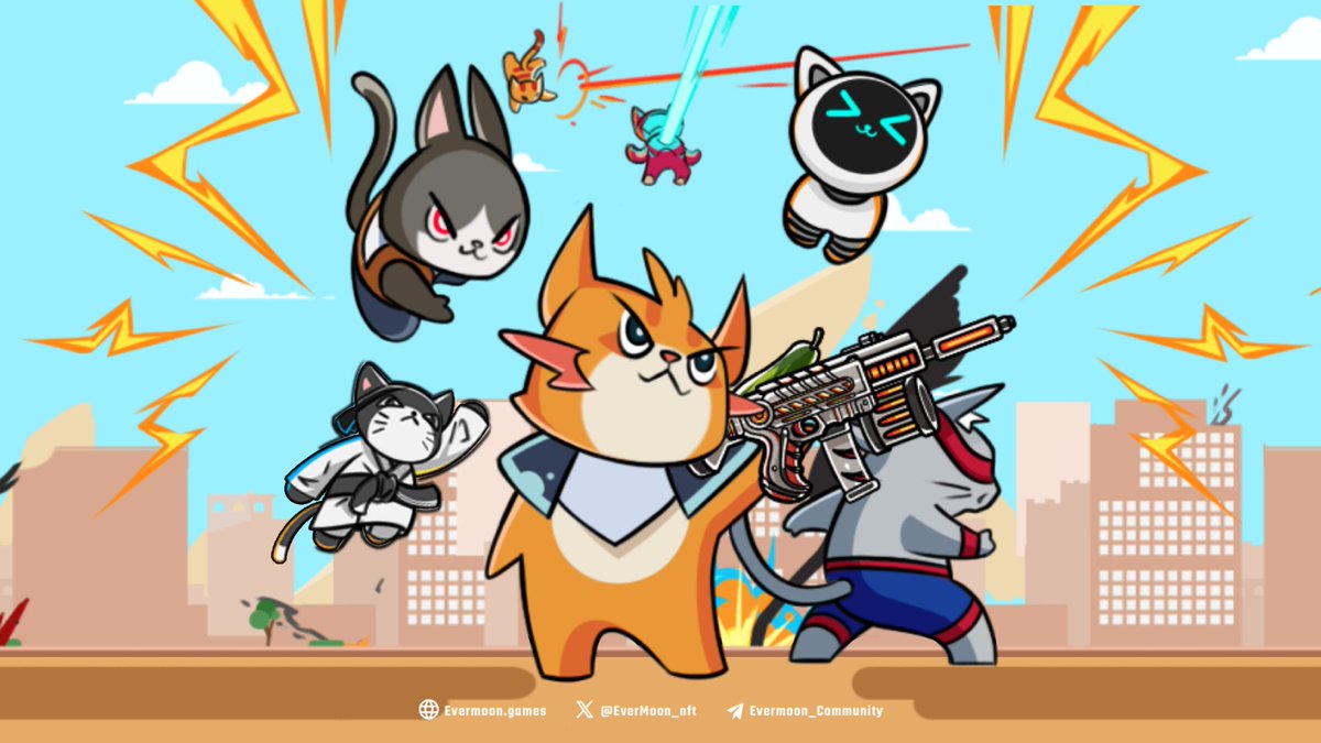 EverMoon_nft's tweet image. Cat’s Out of the Bag… Almost! 🐱
Let’s just say… our favorite office cat is getting its own game.
Casual. Cute. Chaos.
👀 Stay tuned. The war is about to begin.