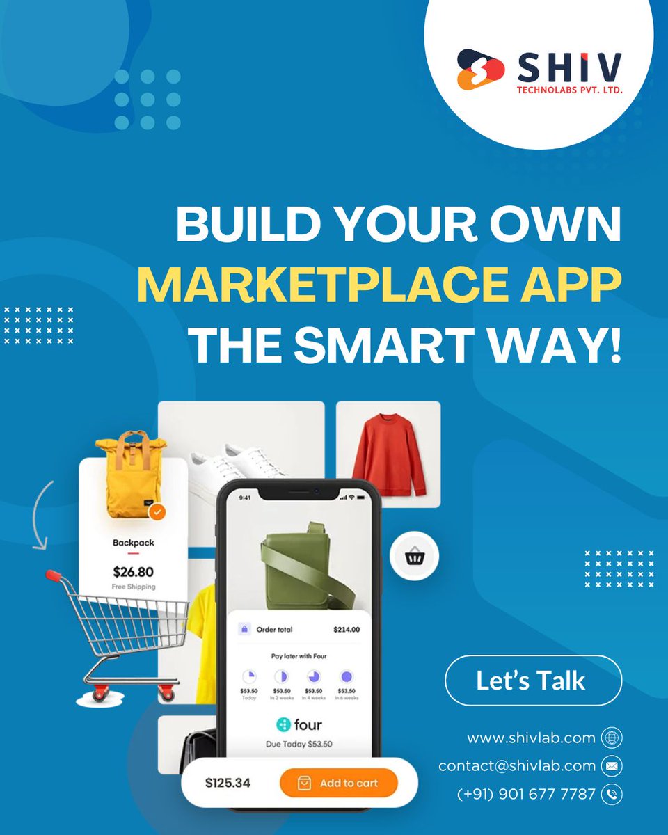 𝗪𝗮𝗻𝘁 𝘁𝗼 𝗯𝘂𝗶𝗹𝗱 𝘆𝗼𝘂𝗿 𝗼𝘄𝗻 𝗺𝗮𝗿𝗸𝗲𝘁𝗽𝗹𝗮𝗰𝗲 𝗮𝗽𝗽 𝗹𝗶𝗸𝗲 𝗔𝗺𝗮𝘇𝗼𝗻 𝗼𝗿 𝗙𝗹𝗶𝗽𝗸𝗮𝗿𝘁? 🛒📱

At Shiv Technolabs, we help startups and businesses launch custom marketplace apps.

🌐 shivlab.com/marketplace-ap…

#shivtechnolabs #knightcoders
