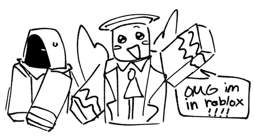 I have art block but im planning on another comic and mayhaps some other things bleehh just take this doodle for ur wait