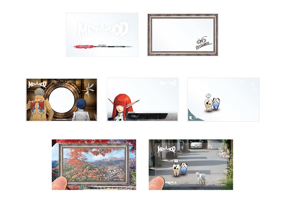 ルイ　フレームカード　ポストカード　メタファー展　入場特典　大阪 メタファー展入場特典 フレームカードルイ &ポストカード 世界的