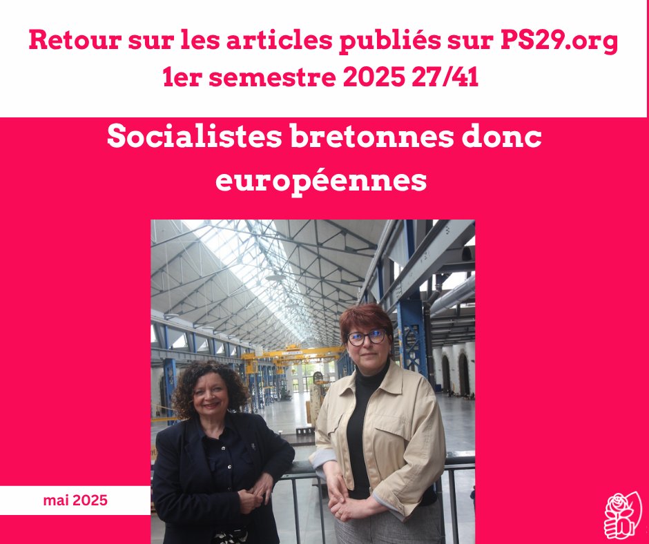 Les socialistes du Finistère (@fede_ps29) on Twitter photo 🌹🇪🇺Socialistes bretonnes donc européennes
Nathalie Sarrabezolles et <a href="/FortetClair/">Frédérique Bonnard Le Floc'h</a> siègent au Comité européen des régions : Agriculture, pêche, climat : l’Europe, c’est du concret !
Lire l'article : ps29.org/cap-finistere/… 🌹🇪🇺Socialistes bretonnes donc européennes
Nathalie Sarrabezolles et <a href="/FortetClair/">Frédérique Bonnard Le Floc'h</a> siègent au Comité européen des régions : Agriculture, pêche, climat : l’Europe, c’est du concret !
Lire l'article : ps29.org/cap-finistere/…